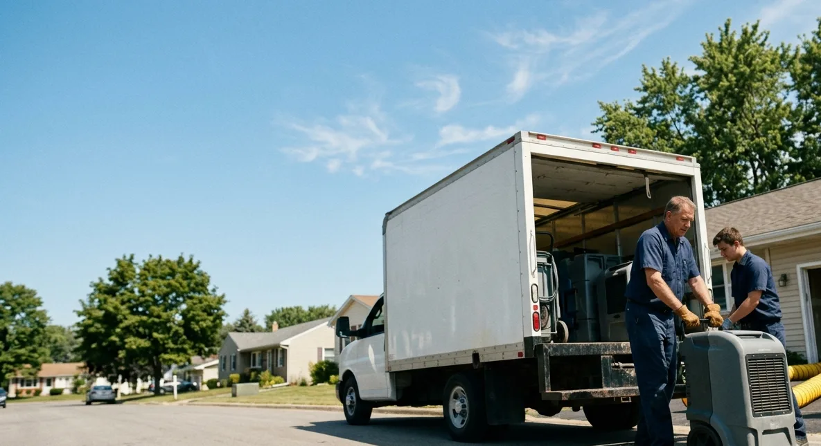Water Damage Cleanup in Leroy, MI near me